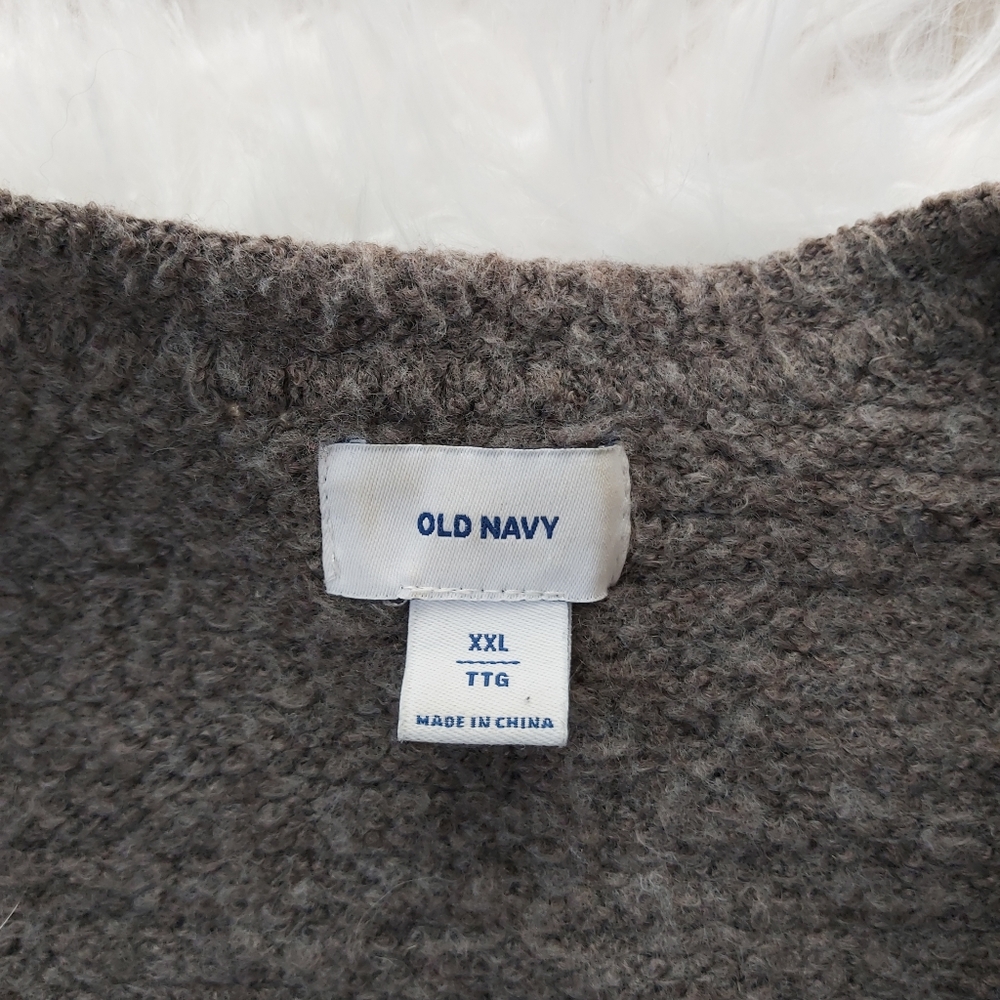 Old Navy Garter Stitch Relaxed Cardigan Coat - Picture 8 of 12